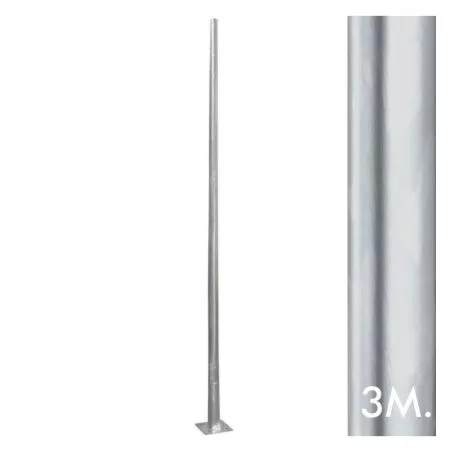 mat-poteau-4-metres-pour-tete-tete-visser-eclairage-public-noir