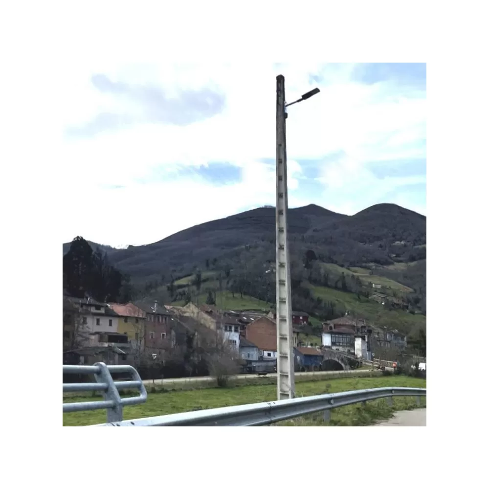 support-pour-mat-ou-mur-candelabre-eclairage-public-galva