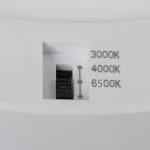 Plafonnier encastrable ajustable détecteur de mouvement ERGA PIR 17W CCT-W