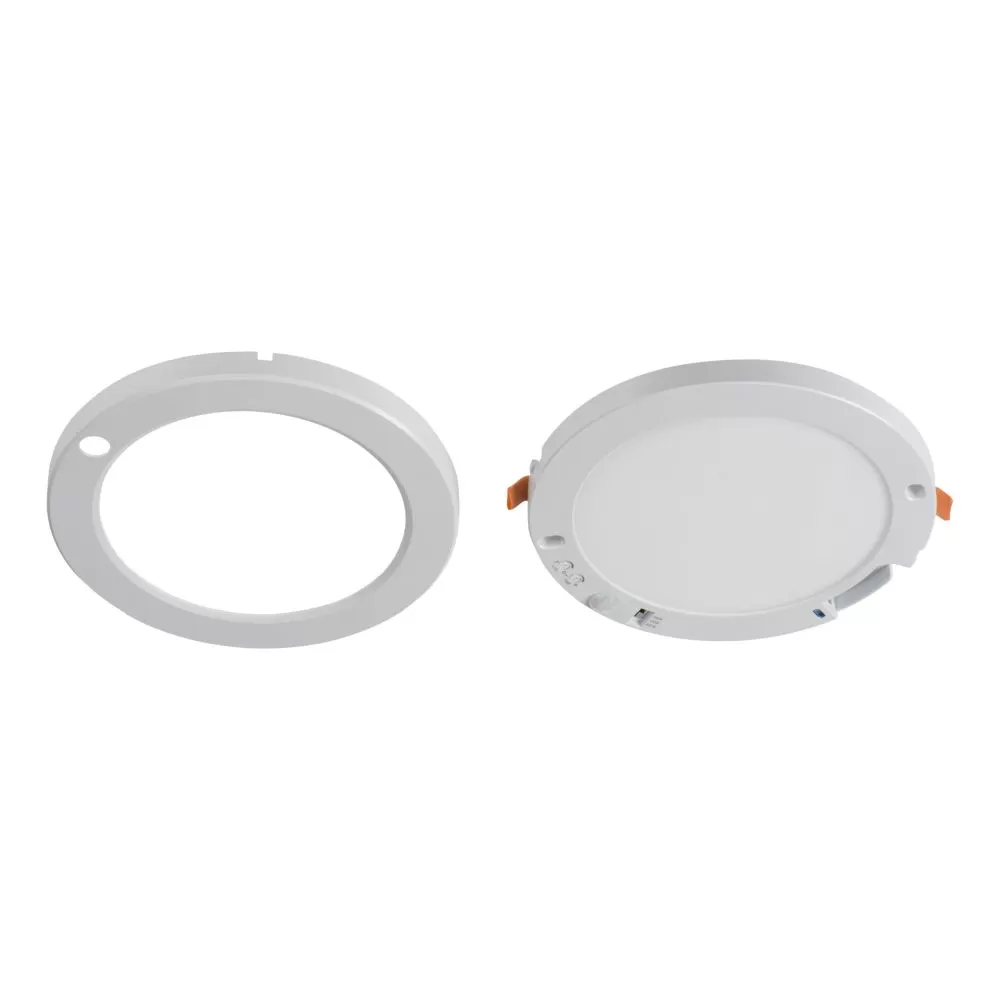 Plafonnier encastrable ajustable détecteur de mouvement ERGA PIR 17W CCT-W