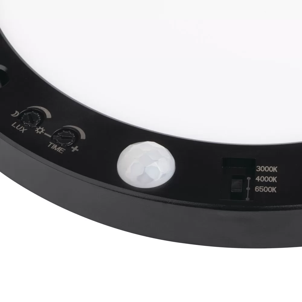 Plafonnier encastrable ajustable détecteur de mouvement ERGA PIR 17W CCT-W