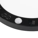 Plafonnier encastrable ajustable détecteur de mouvement ERGA PIR 17W CCT-W