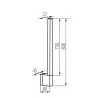 applique-exterieure-led-8w-barre-noire-60cm-ip54-3000k