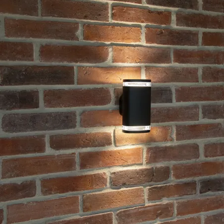 applique-exterieure-noire-ip54-double-gu10