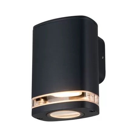 applique-exterieure-ip54-noire-simple-gu10-zevi