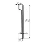 applique-exterieure-led-11w-barre-noire-90cm-ip54-3000k