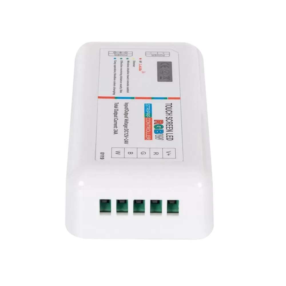 kit-controleur-variateur-rf-rgbw-12-24v-telecommande-4-zones-miboxer