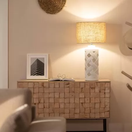 lampe-de-table-ceramique-blanche-abat-jour-beige-culot-e27-