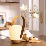 lampe-a-poser-ceramique-blanche-culot-e27-forme-panier