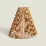 abat-jour-suspension-papier-tresse-forme-conique-et-chapeaux-