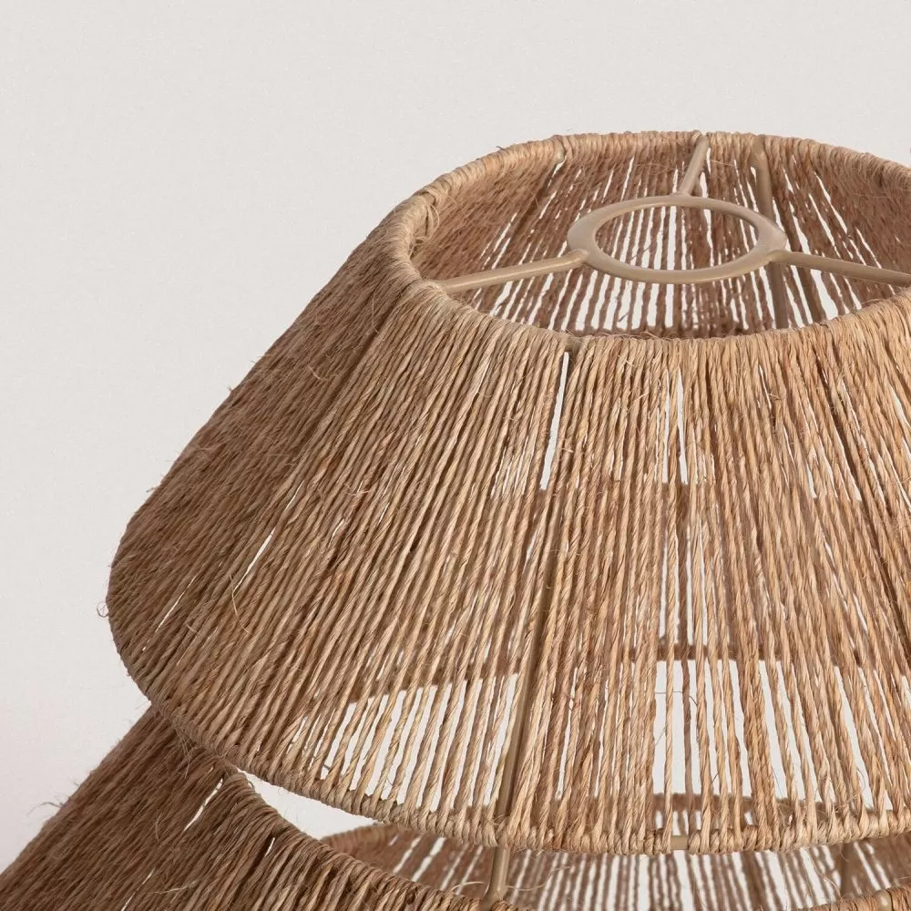 abat-jour-suspension-cloche-fibres-diametre-36cm