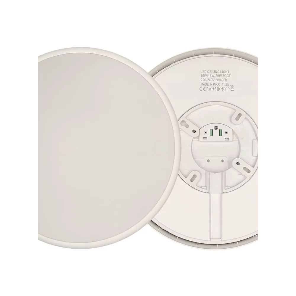 plafonnier-led-detecteur-hf-ip44-3-puissances-et-5-teintes-ajustable-