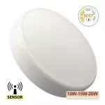 plafonnier-led-detecteur-hf-ip44-3-puissances-et-5-teintes-ajustable-