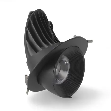 downlight-encastrable-escamotable-escargot-noir-30w-led-3600-lm-cct