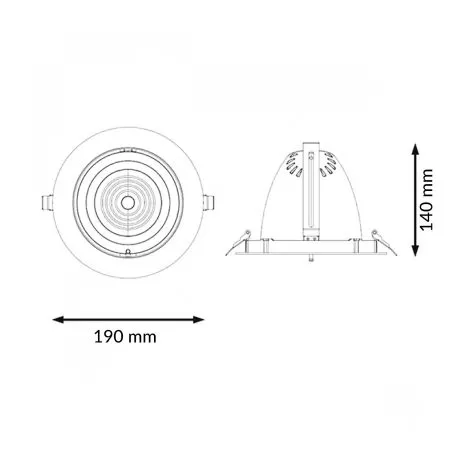 downlight-encastrable-escamotable-escargot-noir-35w-led-4200-lm-cct