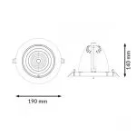downlight-encastrable-escamotable-escargot-noir-35w-led-4200-lm-cct