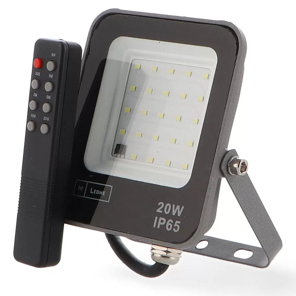 projecteur-led-20w-avec-detecteur-de-mouvement-invisible-telecommandeelecommande