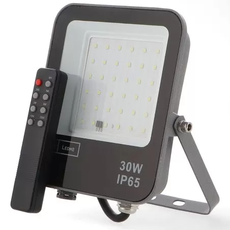 projecteur-led-30w-avec-detecteur-de-mouvement-invisible-telecommandeelecommande