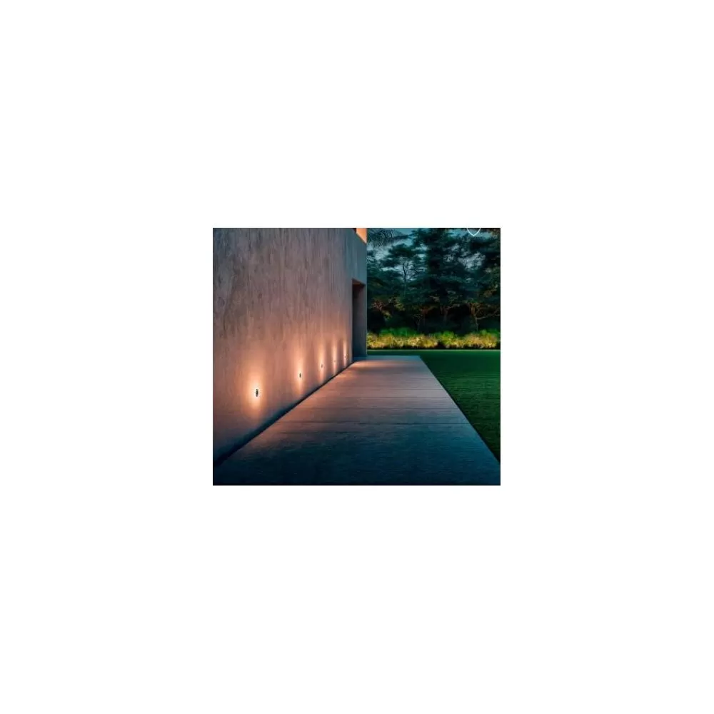 balisage-exterieur-rond-noir-2w-led-mural-200-lumens-etanche-ip65