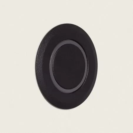 balisage-exterieur-rond-noir-2w-led-mural-200-lumens-etanche-ip65