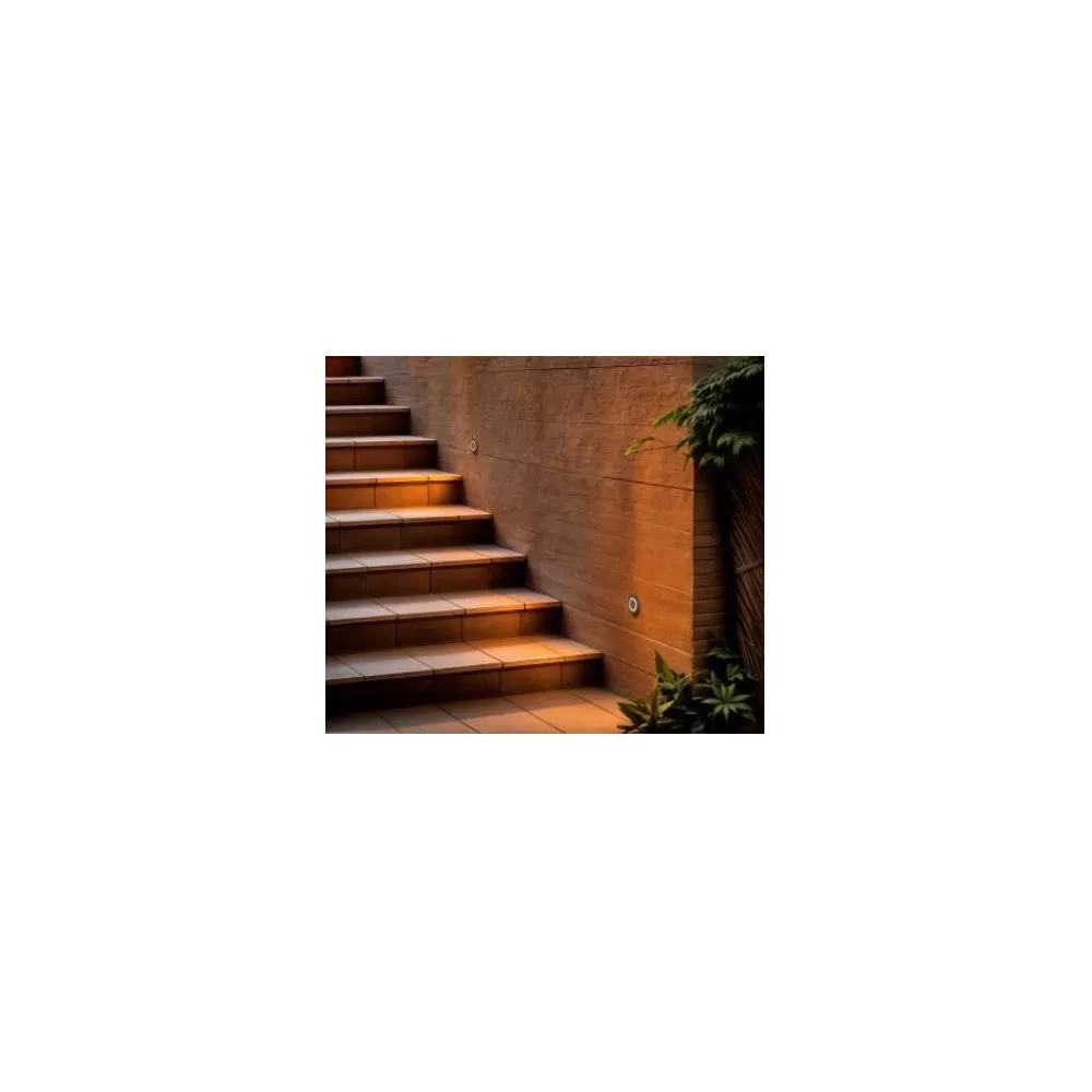 balisage-exterieur-rond-noir-2w-led-mural-200-lumens-etanche-ip65