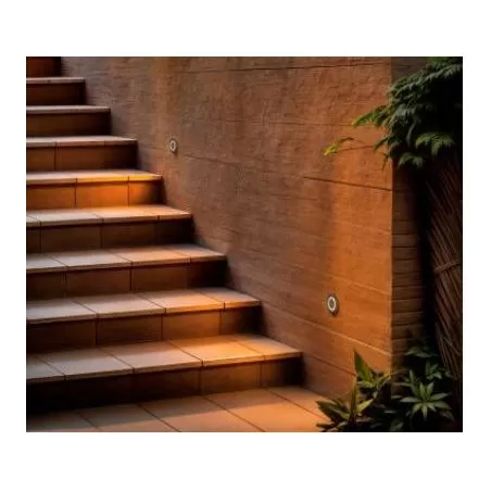 balisage-exterieur-rond-noir-2w-led-mural-200-lumens-etanche-ip65