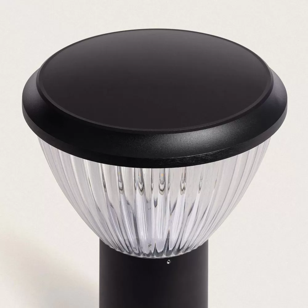 borne-led-balise-noire-35cm-ip65-culot-e27