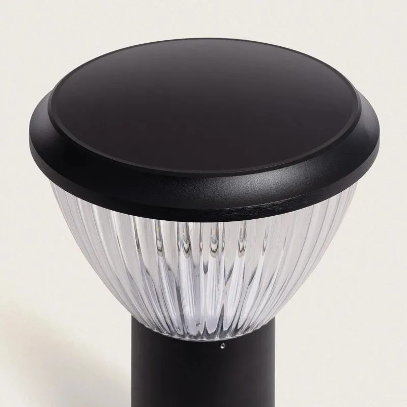 borne-led-balise-noire-35cm-ip65-culot-e27