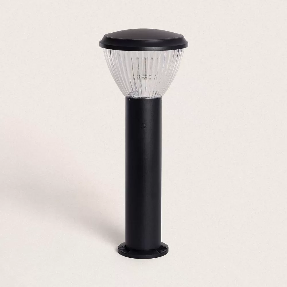 borne-led-balise-noire-35cm-ip65-culot-e27