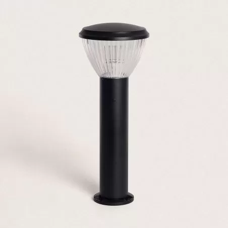 borne-led-balise-noire-35cm-ip65-culot-e27