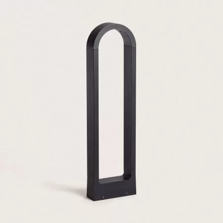 borne-led-balise-noire-60cm-arches-ip65-600lm-3000k