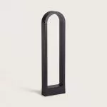 borne-led-balise-noire-60cm-arches-ip65-600lm-3000k