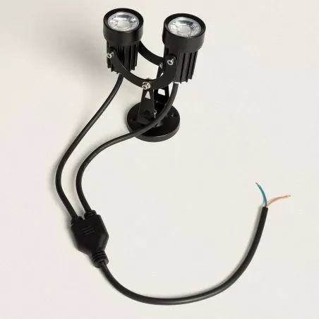 double-spots-projecteur-exterieur-eclairage-led-6w-2700k-ip65