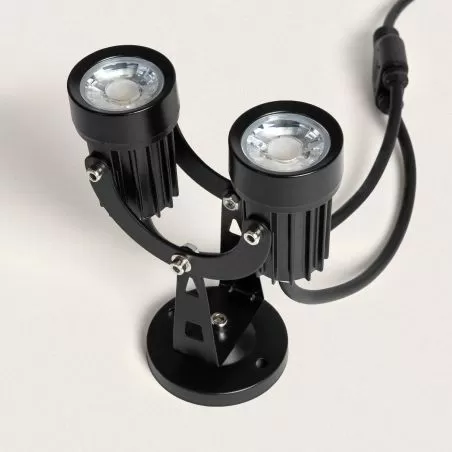 double-spots-projecteur-exterieur-eclairage-led-6w-2700k-ip65