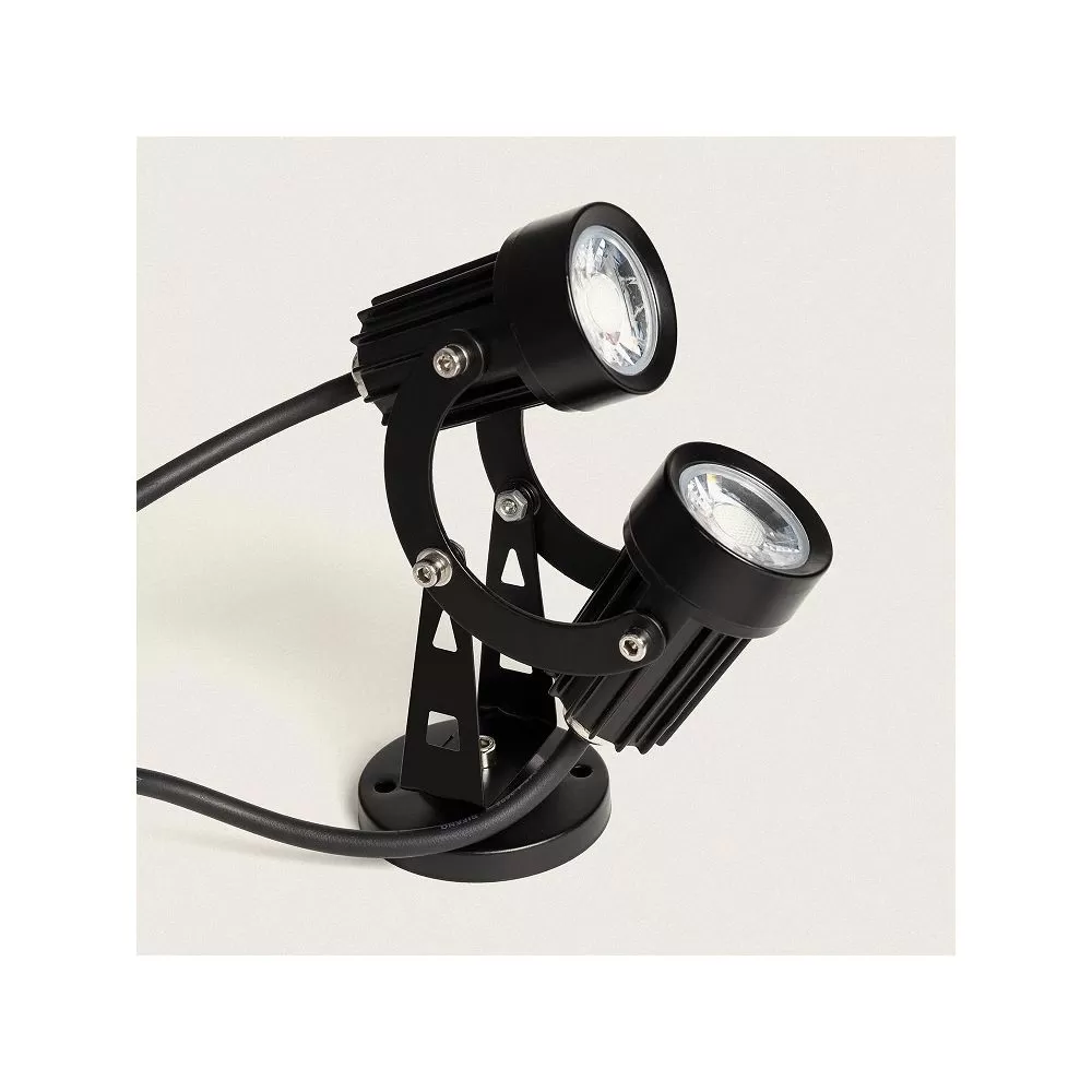 double-spots-projecteur-exterieur-eclairage-led-6w-2700k-ip65