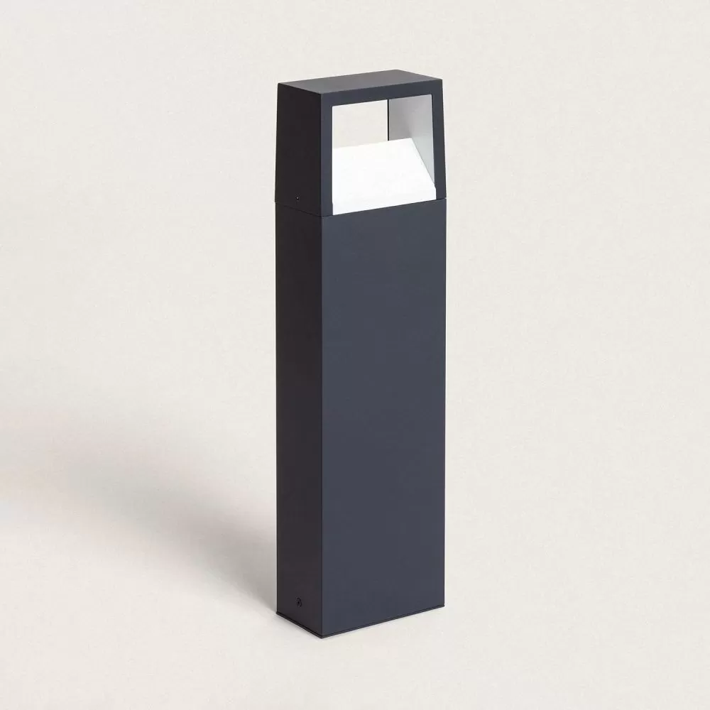 borne-exterieure-led-8w-noire-600-lumens-ip54