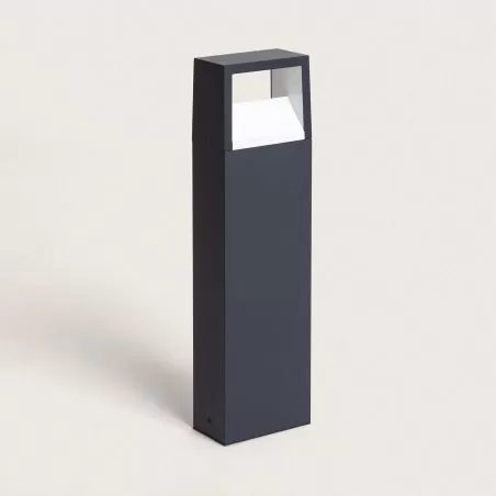 borne-exterieure-led-8w-noire-600-lumens-ip54