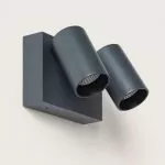 applique-exterieure-led-18w-cct-double-spots-orientable-tube-ip65