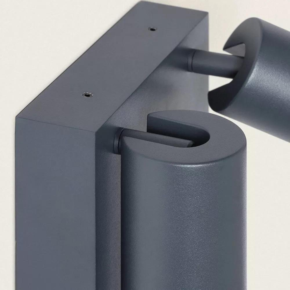 applique-exterieure-led-18w-cct-double-spots-orientable-tube-ip65
