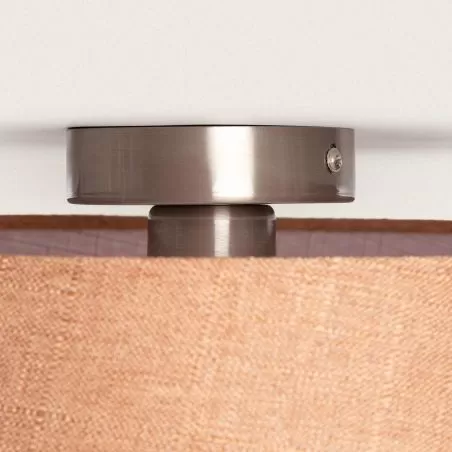 plafonnier-abat-jour-tissu-50cm-3-culot-e27-blanc-gris-marron-beige-noir