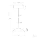 suspension-led-24w-cct-triple-disques-noir-30cm-