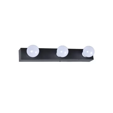 applique-metal-noir-salle-de-bain-ip44-triples-e27