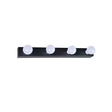 applique-metal-noir-salle-de-bain-ip44-quatres-culot-e27