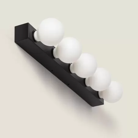 applique-metal-noir-salle-de-bain-ip44-quatres-culot-e27