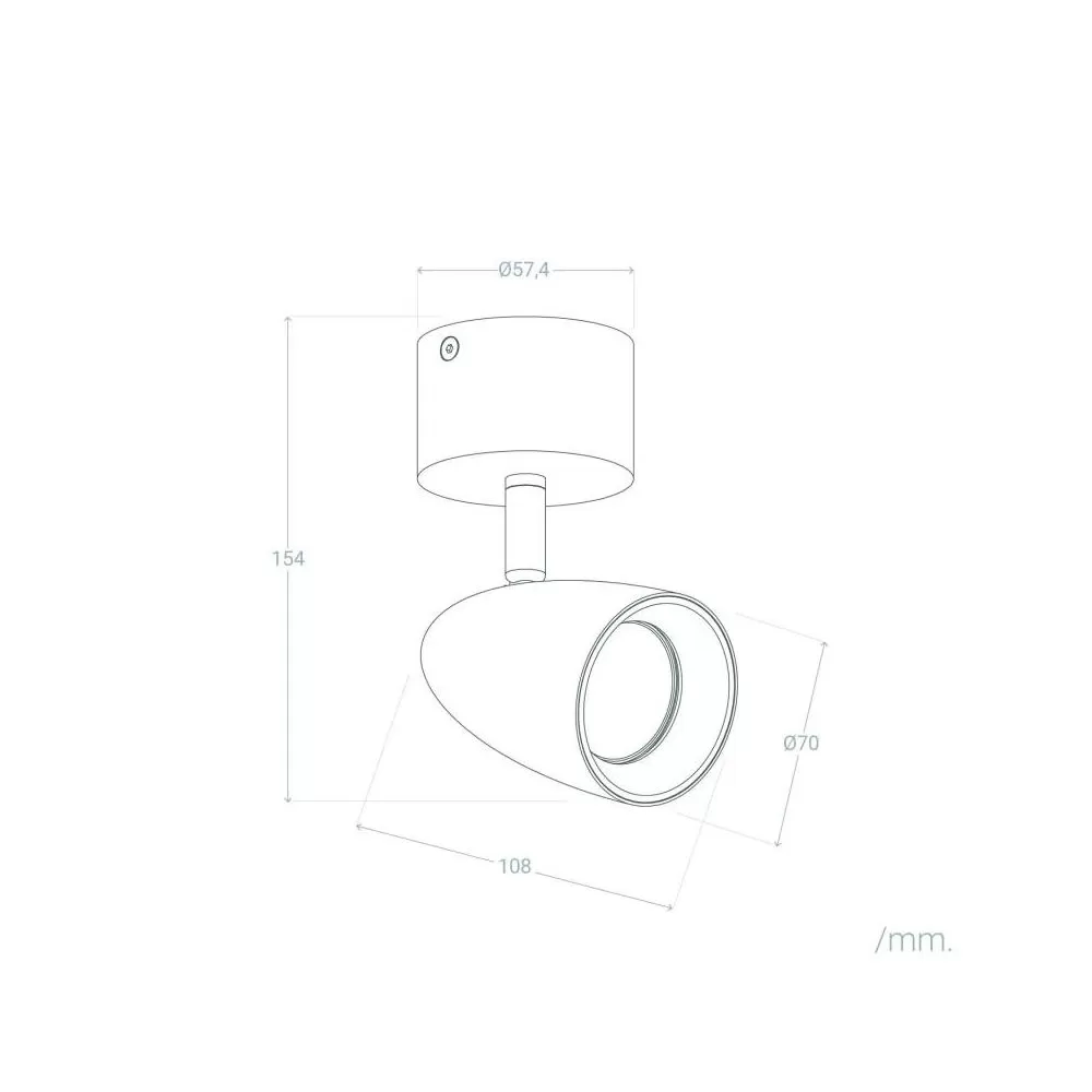 applique-murale-spot-simple-orientable-gu10-etanche-ip65