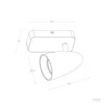 applique-murale-spot-simple-orientable-gu10-etanche-ip65