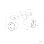 applique-murale-spot-simple-orientable-gu10-etanche-ip65