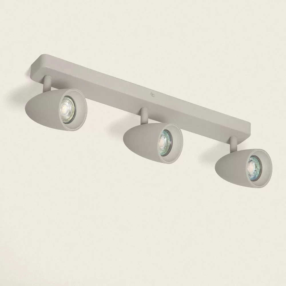 applique-plafonnier-gris-spot-orientable-3x-gu10