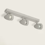 applique-plafonnier-gris-spot-orientable-3x-gu10