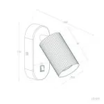 applique-liseuse-interrupteur-spot-orientable-simple-gu10